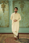 Off-white Stitched Shalwar Kameez