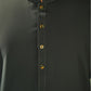 Charcoal Gray Stitched Shalwar Kameez (Ban Collar)