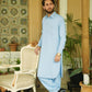 Sky Blue Stitched Shalwar Kameez