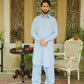 Sky Blue Stitched Shalwar Kameez