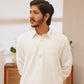 Stark White Stitched Shalwar Kameez