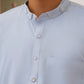Sky Blue Stitched Shalwar Kameez (Ban Collar)