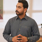 Charcoal Gray Stitched Shalwar Kameez