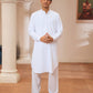 Stark White Stitched Shalwar Kameez